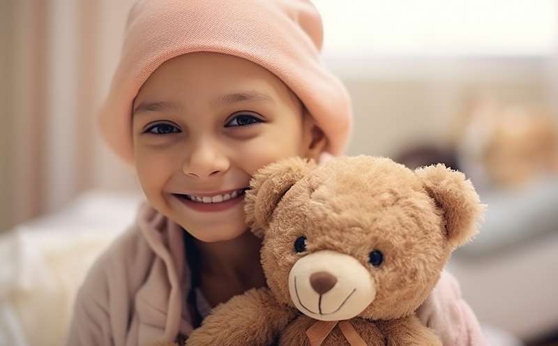 Child holding a teddy bear