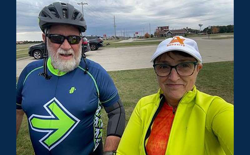 Marilyn Larson Biking
