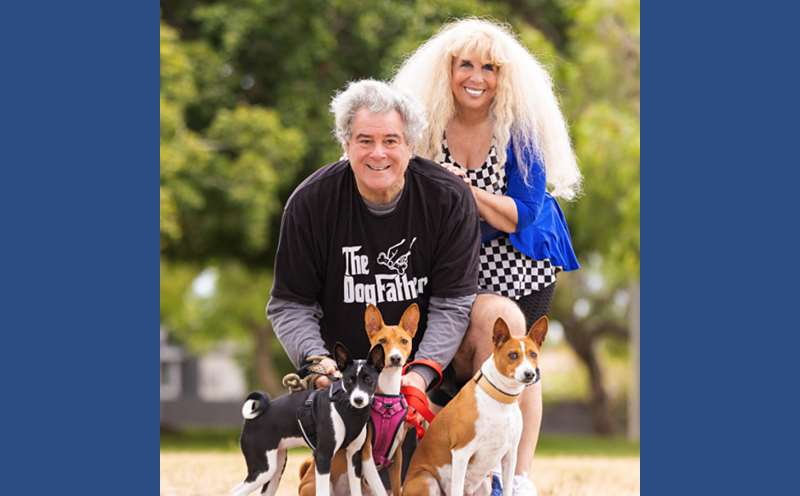 Razelle Kurzrock with Husband