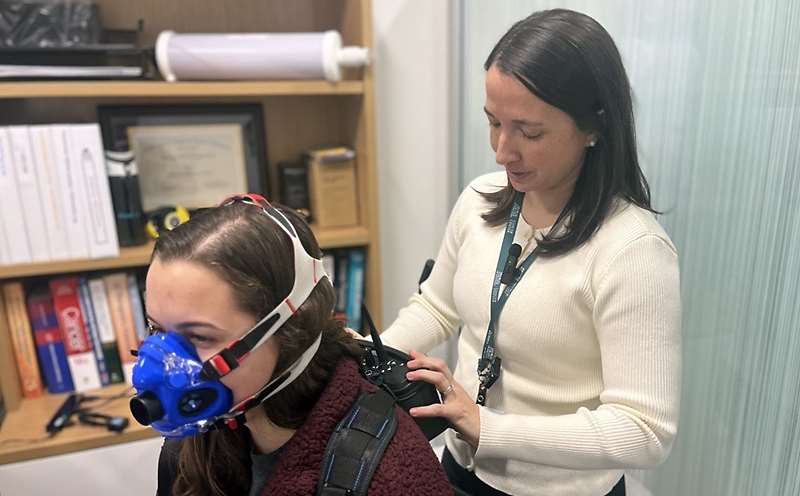 Female patient with doctor