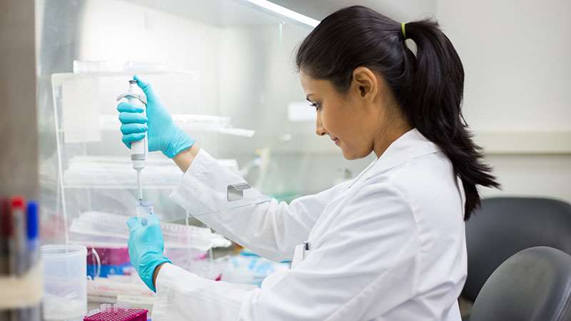 Woman in Research Laboratory