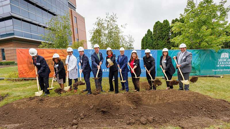 Medical College of Wisconsin Cancer Research Building Groundbreaking